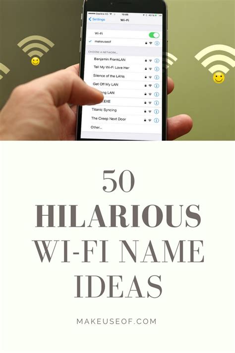 Wi-Fi Names That Will Make You the Talk of the Town